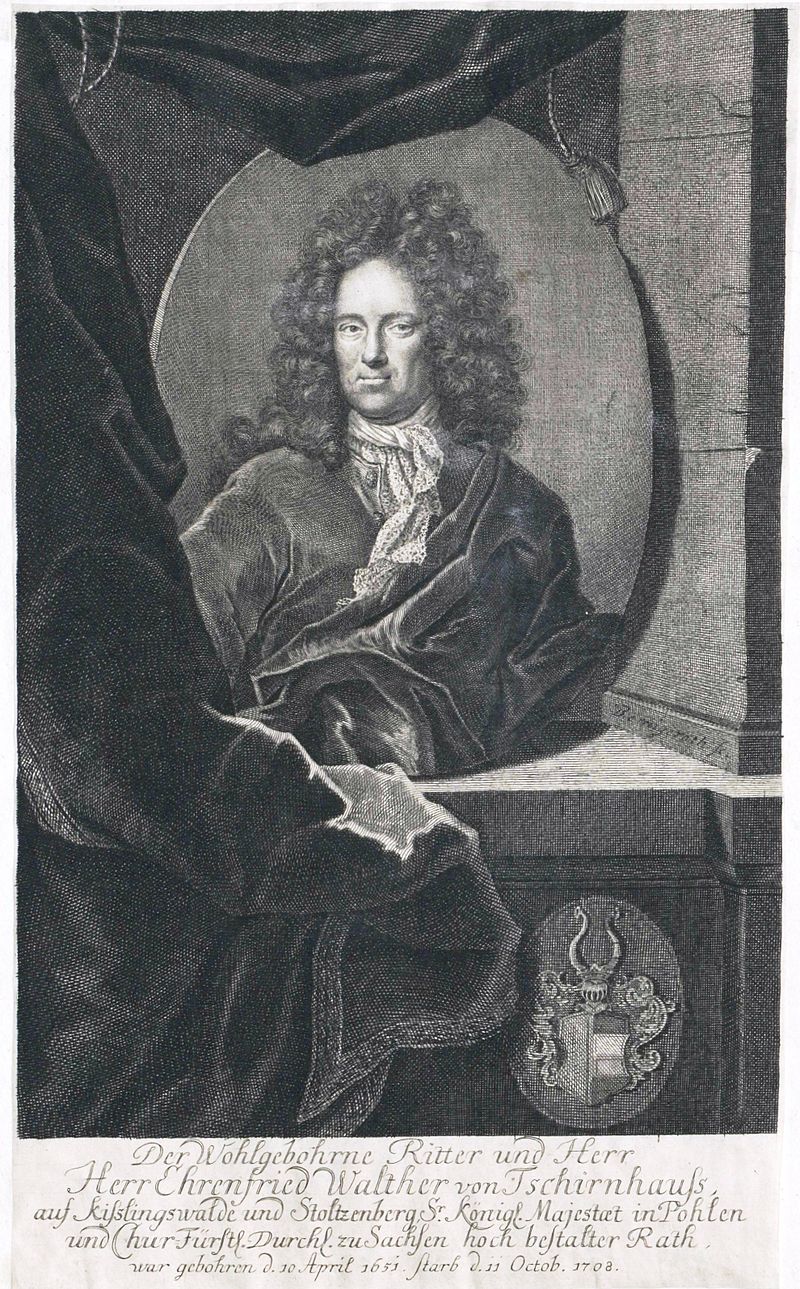 Naturforschers Ehrenfried Walther von Tschirnhaus